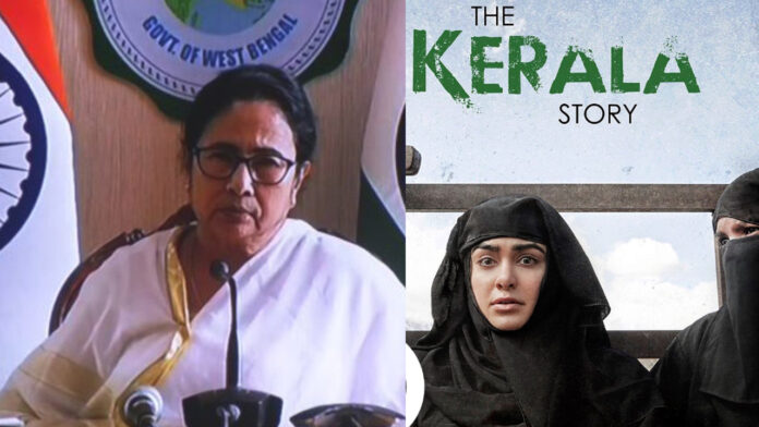 Photo: ANI/twitter/ममता ने द केरल स्टोरी फिल्म पर बैन लगाने की घोषणा की